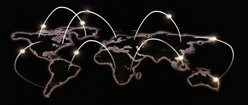 échange de données à travers le monde